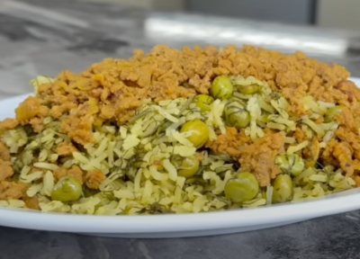 طرز تهیه نخود پلو با گوشت چرخ نموده، مرحله به مرحله و تصویری طرز تهیه نخود پلو با گوشت چرخ نموده، مرحله به مرحله و تصویری