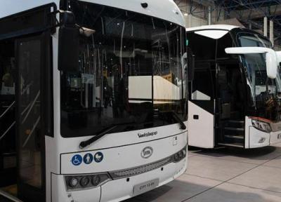 اتوبوس های شهری اسنا گروه بهمن در نمایشگاه مشهد اتوبوس های شهری اسنا گروه بهمن در نمایشگاه مشهد